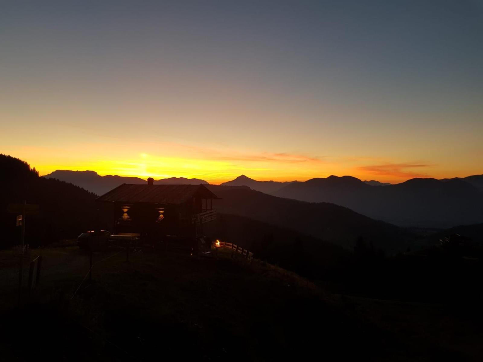 Almhuette Andrea Villa Wildschonau Bagian luar foto